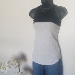 Anthropology Dolan tan and black tank top …